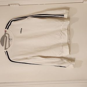 Adidas white sweater